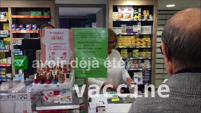 Vaccin contre la grippe en pharmacie