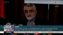 Irán reitera su apoyo a Siria en la lucha contra el terrorismo