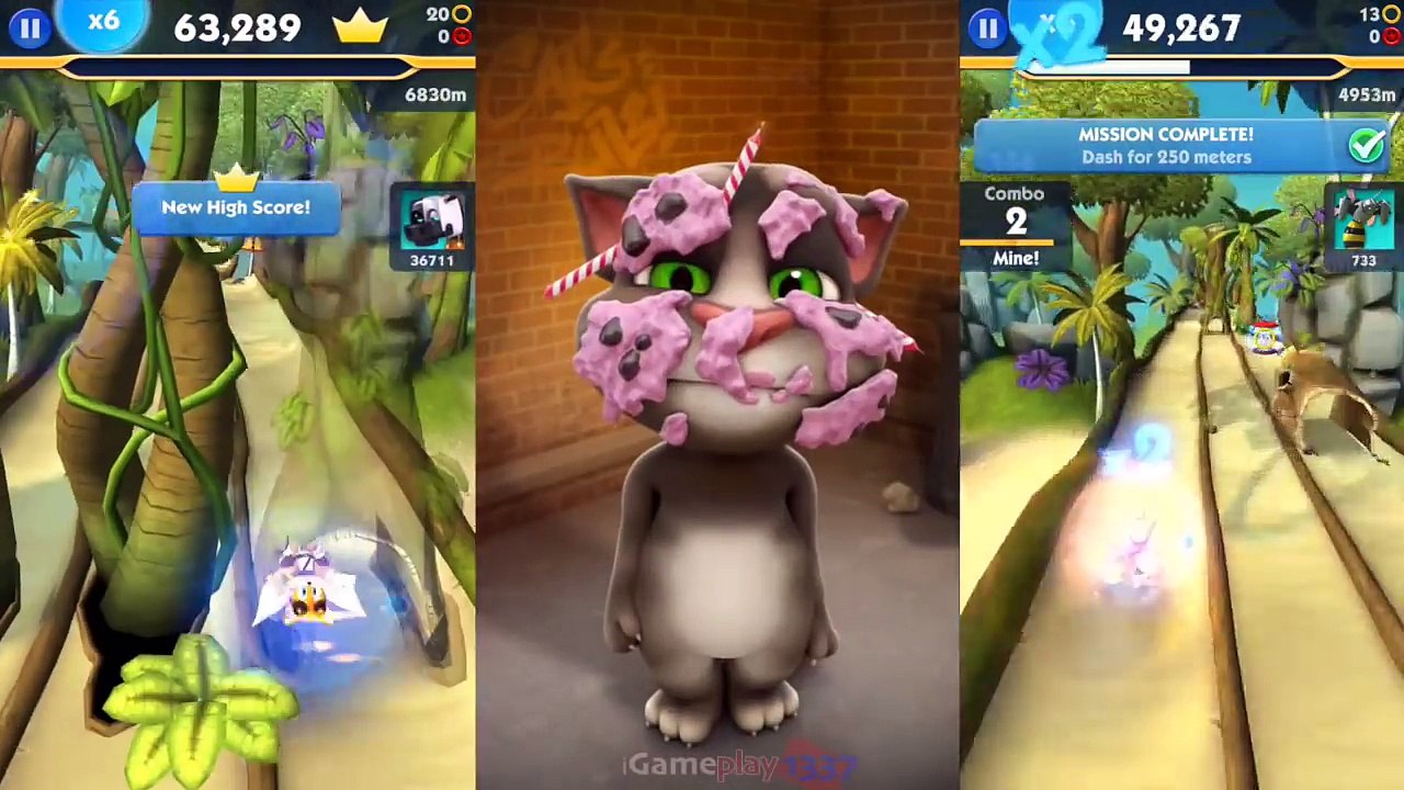 Talking Tom vs Sonic Dash 2 Sonic vs Amy vs Tails - Shadow vs Sticks vs Tails