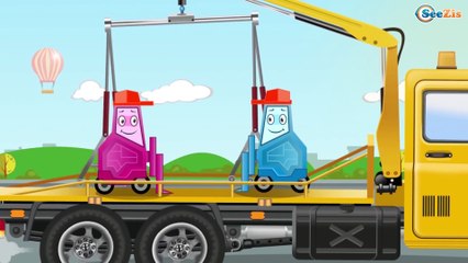 Скорая Помощь и Полицейская Машина Мультфильмы про МАШИНКИ Развивающие видео для детей