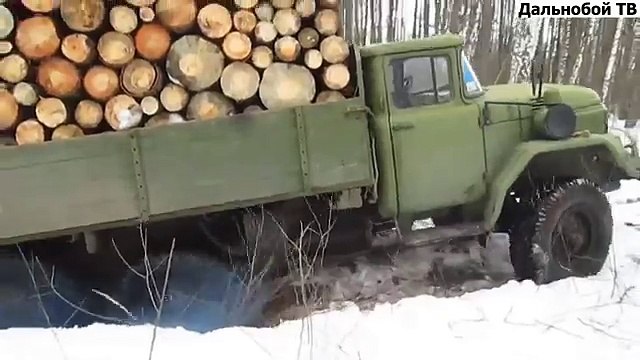 Легендарные грузовики ЗИЛ и Легендарная проходимость на ✅ Бездорожье ZIL-131 off-road