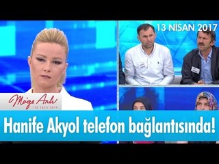 Hanife Akyol telefon bağlantısında! Müge Anlı ile Tatlı Sert 13 Nisan 2017 1822. Bölüm - atv