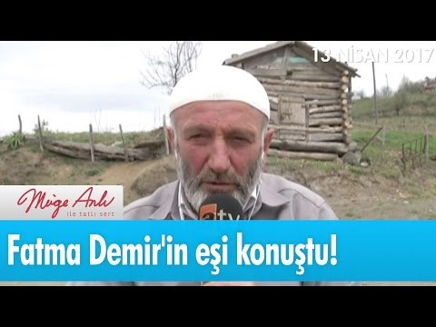 Fatma Demir'in eşi konuştu! Müge Anlı ile Tatlı Sert 13 Nisan 2017 - atv