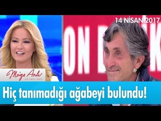 Hiç tanımadığı ağabeyi bulundu! Müge Anlı ile Tatlı Sert 14 Nisan 2017 - atv