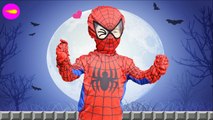 スパイダーマン なりきり マリオ風バトルお化けステージ おもちゃアニメ Toy Kids トイキッズ　Spiderman Pretty much Super Mario Bro.