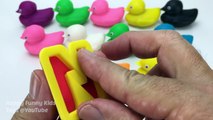 Learn Colours Learn ABC Alphabet with Play Doh Ducks Fun & Creative for Kids & Preschoolers Part 2