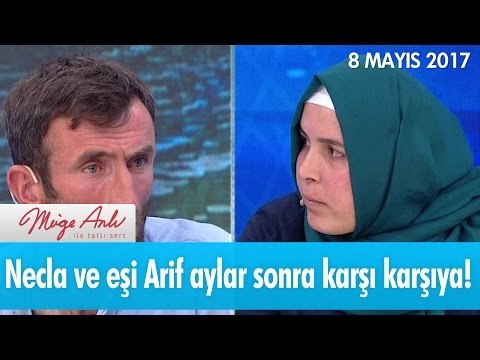 Necla ve eşi Arif aylar sonra karşı karşıya! - Müge Anlı ile Tatlı Sert 8 Mayıs 2017 - atv