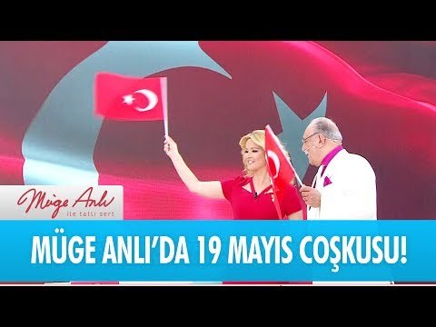 Müge Anlı'da 19 Mayıs coşkuyla kutlandı! - Müge Anlı ile Tatlı Sert 19 Mayıs 2017 - atv