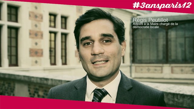[#3ansparis12] Compte rendu de mi-mandat : Régis Peutillot présente sa réalisation préférée