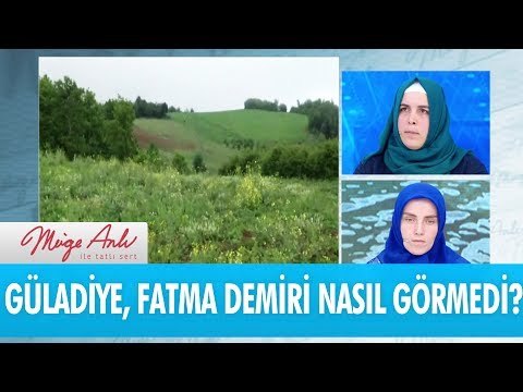 Güladiye, Fatma Demir'i nasıl görmedi? - Müge Anlı ile Tatlı Sert 25 Mayıs 2017 - atv
