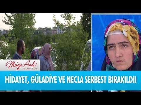 Hidayet, Güladiye ve Necla serbest bırakıldı! Müge Anlı ile Tatlı Sert 2 Haziran 2017 - atv