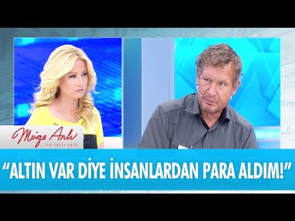 "Altın var diye insanlardan para aldım!" - Müge Anlı ile Tatlı Sert 7 Haziran 2017 - atv