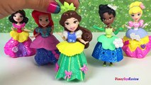 Disney Princess Little Kingdom Royal Sparkle Collection Cinderella Snow White Belle Unboxing