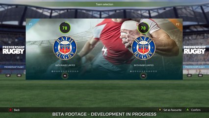 RUGBY 18 - Quelques nouvelles sur les licences