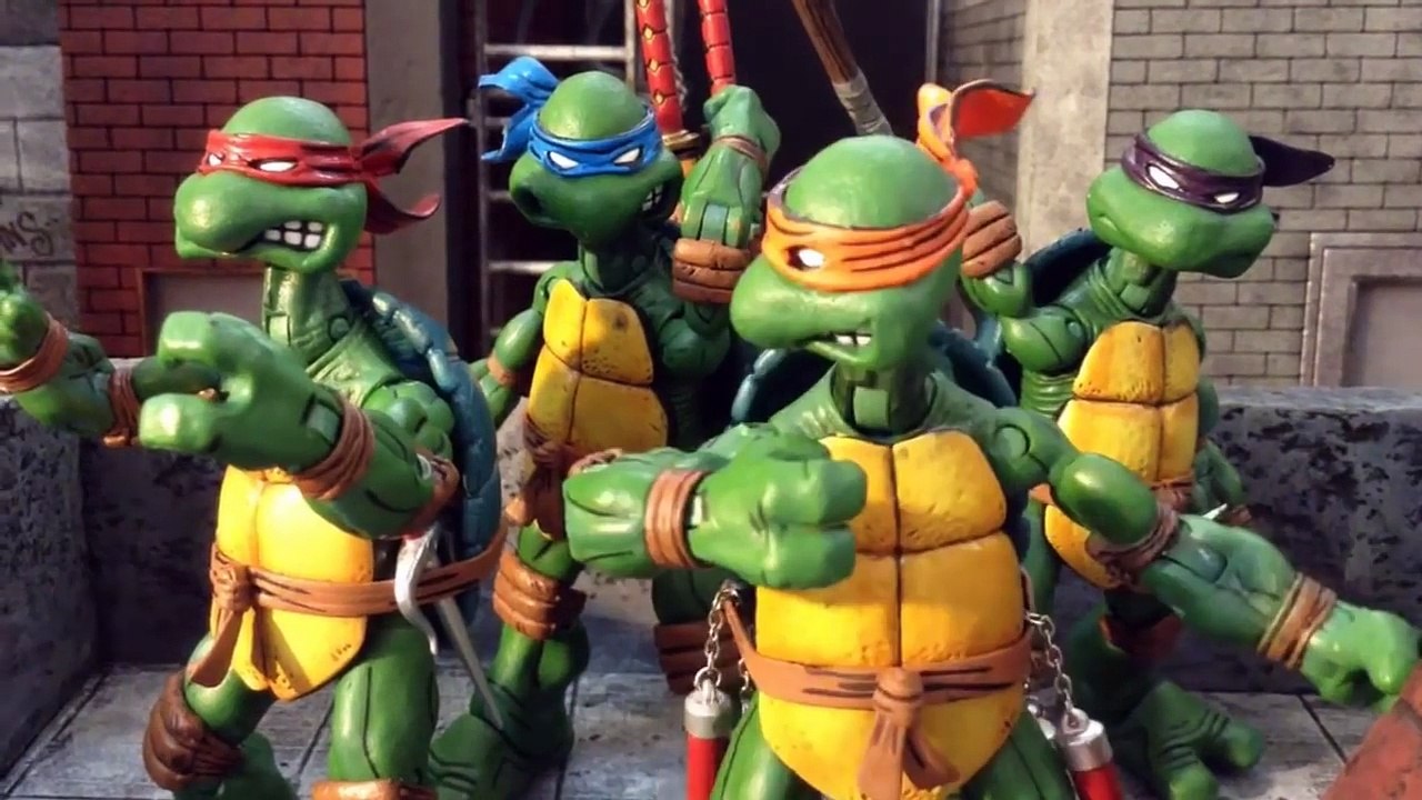 TMNT [Stop Motion Film] TMNT vs The Shredder