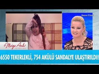 6550 Tekerlekli, 754 akülü sandalye ulaştırıldı! - Müge Anlı ile Tatlı Sert 23 Haziran 2017 - atv