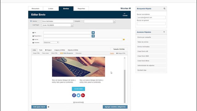 Funciones Avanzadas del Editor Responsive