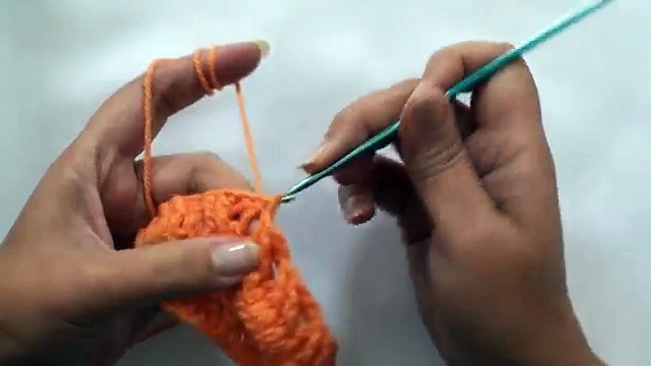 Crochet : Punto Entrecruzado (Tejido de Cesta)