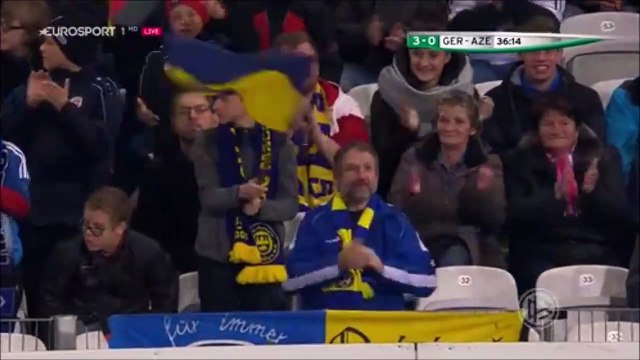 3-0 Phillipp Ochs Goal UEFA Euro U21 Qual. Group 5 - 06.10.2017 Germany U21 3-0 Azerbaijan U21