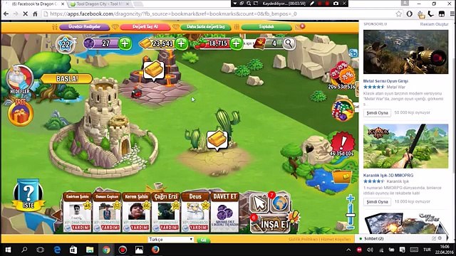 Dragon City Herşey 99999999 Hilesi!!!!