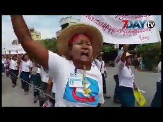 ထိုင္သပိတ္ရက္ ၇၀ ေက်ာ္ၾကာၿပီး ေတာင္းဆိုမႈေတြ မရေသာအခါ