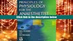 EBOOK ONLINE  Principles of Physiology for the Anaesthetist FULL ONLINE