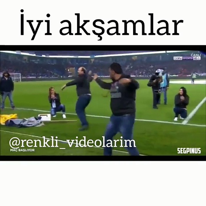 Kolbastı Oynayan Trabzon Taraftarı