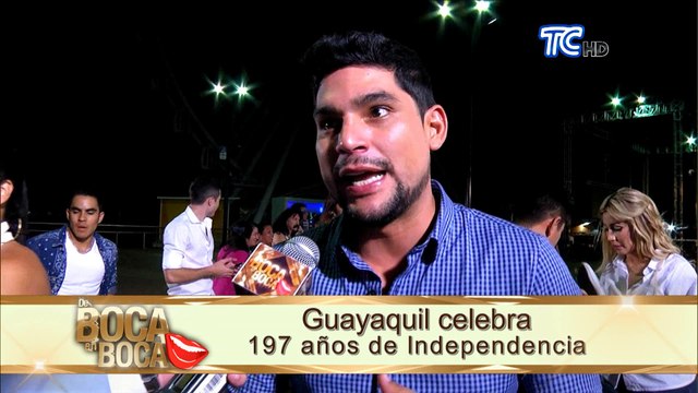 Talentos de TC Mi Canal grabaron promo por fiestas de Guayaquil