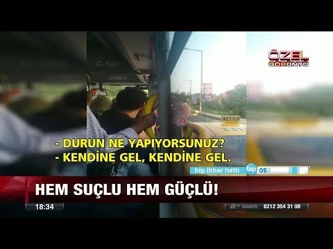 Taksici trafiği birbirine kattı!- 16 Ağustos 2017