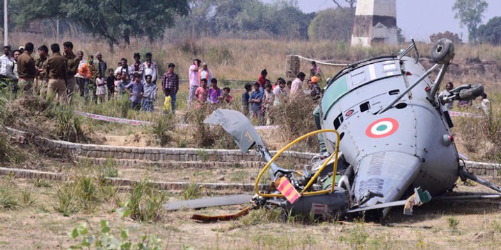 IAF Chopper Crashes Near Tawang, 7 Military Personnel Dead