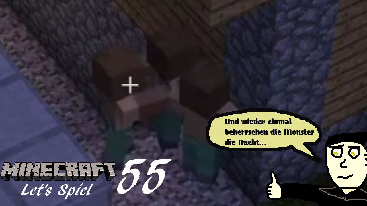 Minecraft 'Let's Spiel' (Let's Play) 55: Die Nacht der Monster 2