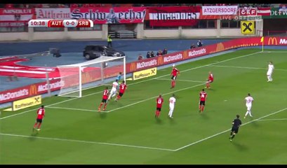 Luka Milivojević Goal HD - Austria 0-1 Serbia- 06.10.2017