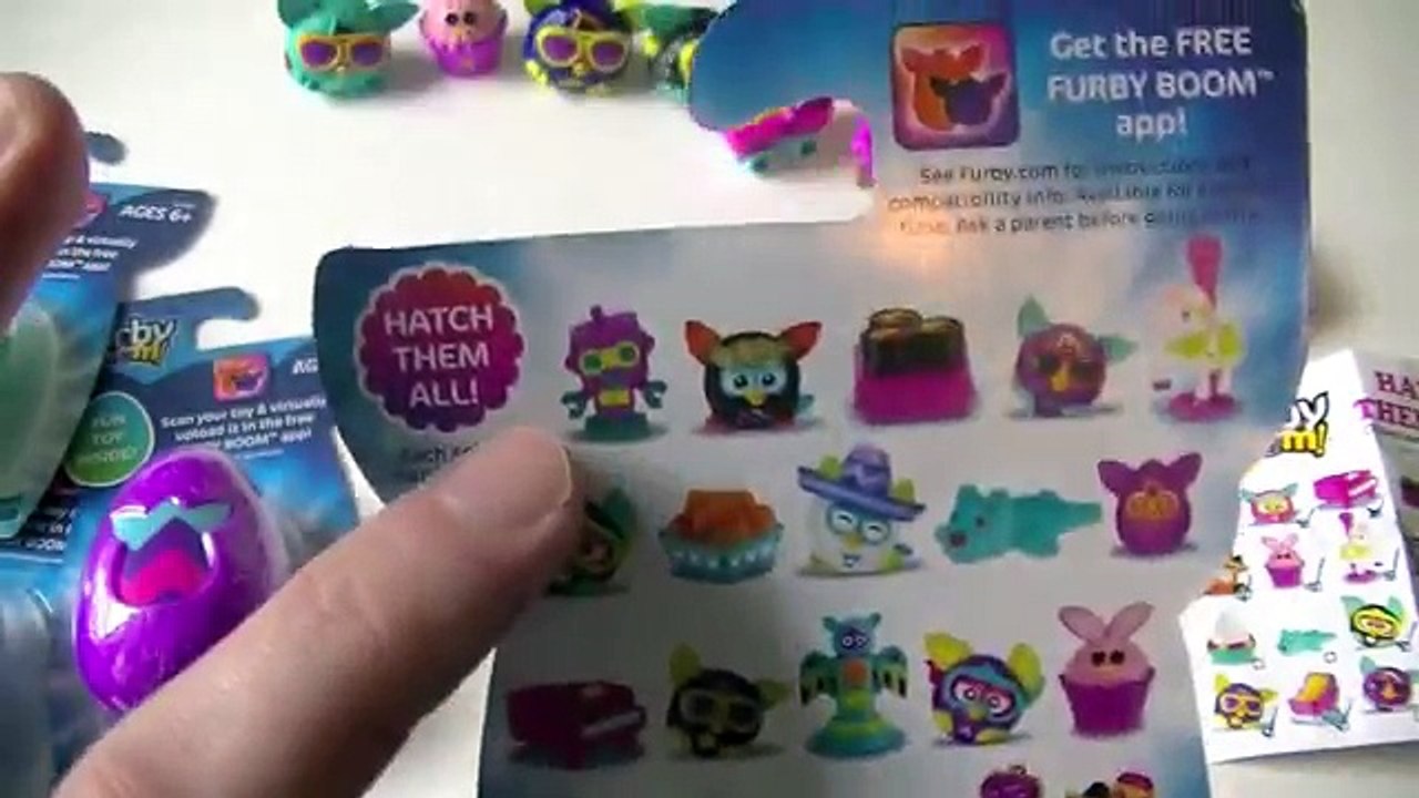 Mystery Surprise Eggs Furby Boom Blind Bag Eggs