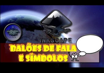 Balões de fala e símbolos no Inkscape