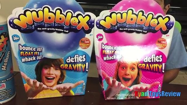 WUBBLEX ANTI GRAVITY BALL Toys Balloons for kids As Seen on TV family fun playtime Ryan ToysReview