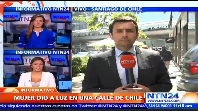 Indignación en Chile: mujer dio a luz en vía pública pues taxista la habría obligado a bajarse del vehículo