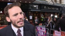 Sam Claflin talks facial hair, foul food and fatherhood