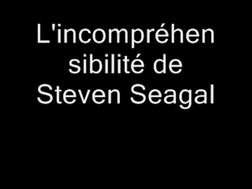 Steven Seagal