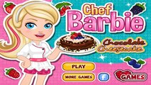 Mainan Barbie Online Bayi Masak Masakan-Barbie Memasak Mainan Anak Anak -Chef Chocolate Cheesecake