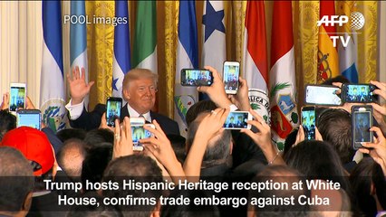Hispanic Heritage Month: Trump talks Cuba and Puerto Rico