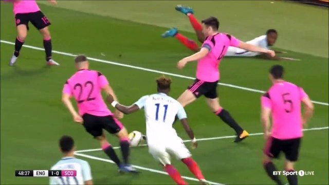 2-0 Tammy Abraham Penalty Goal UEFA Euro U21 Qual. Group 4 - 06.10.2017 England U21 2-0...