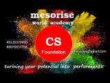BEST CS FOUNDATION,  COACHING CLASS, COACHING CENTRE, COACHING INSTITUTE IN  SOUTH DELHI AT MALVIYANAGAR, GURGAON  MESORISE WORLD ACACDEMY