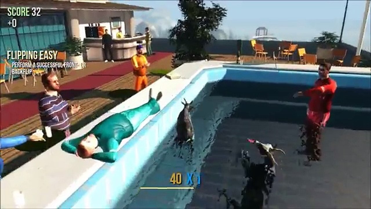 Goat Sim Tutorial- How To Unlock HitchHiker Goat