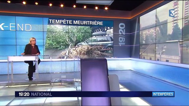 L’Allemagne et la Pologne balayées par la tempête Xavier