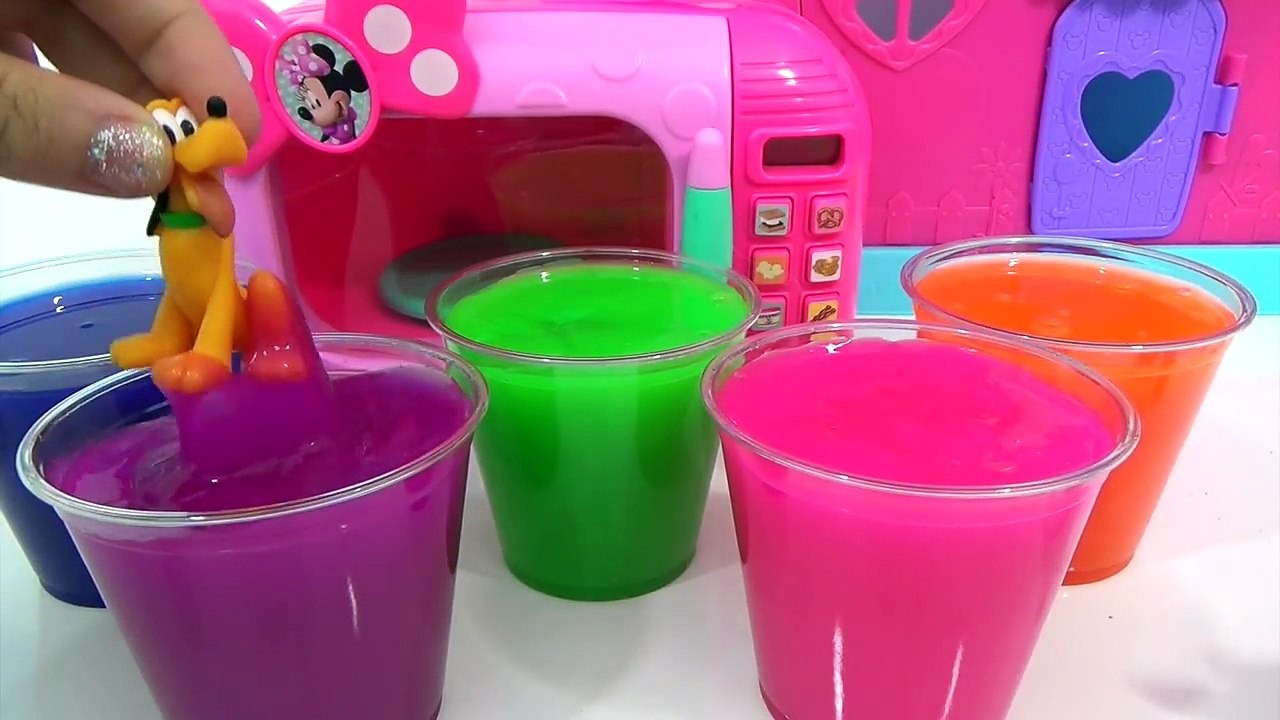 DISNEY Minnie Mouse Magical Microwave, HUGE Tea Pot, Learn Colors with SLIME, Toy Surprises