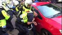Swedish Police Clash with The Nordic Resistance Movement in Gothenburg