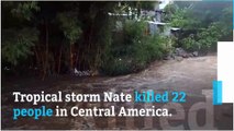 Tropical Storm Nate kills 22 in Central America, heads for US