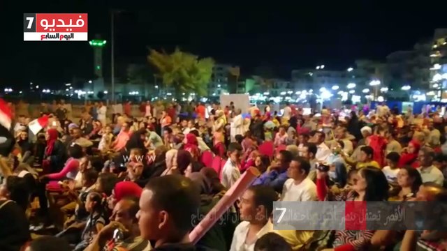 الأقصر تحتفل بنصر أكتوبر باحتفالية بساحة ميدان أبو الحجاج