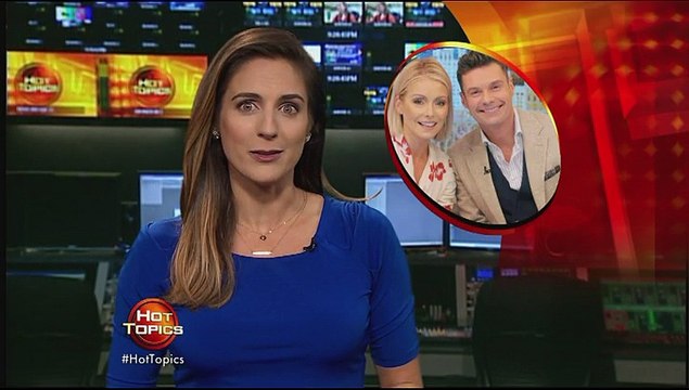 Hot Topics goes behind the scenes with Kelly Ripa and Ryan Seacrest