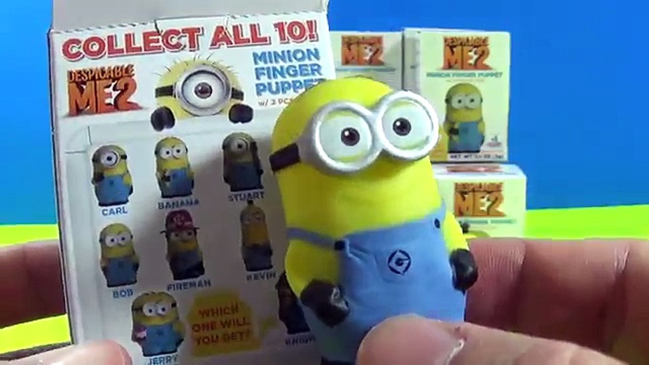 20 Surprise Despicable Me 2 *Minion* Blind Box(es) Finger Puppets